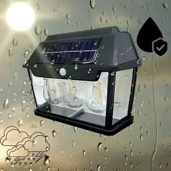 مصباح حائط ثلاثي بالطاقة  - 6